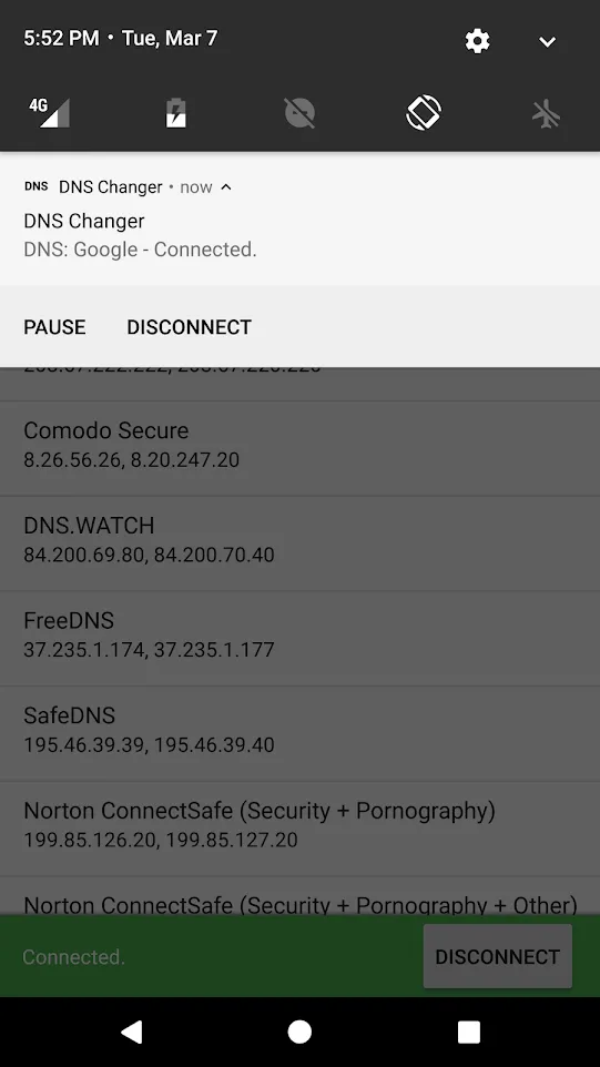 DNS Changer - Lilly | Indus Appstore | Screenshot