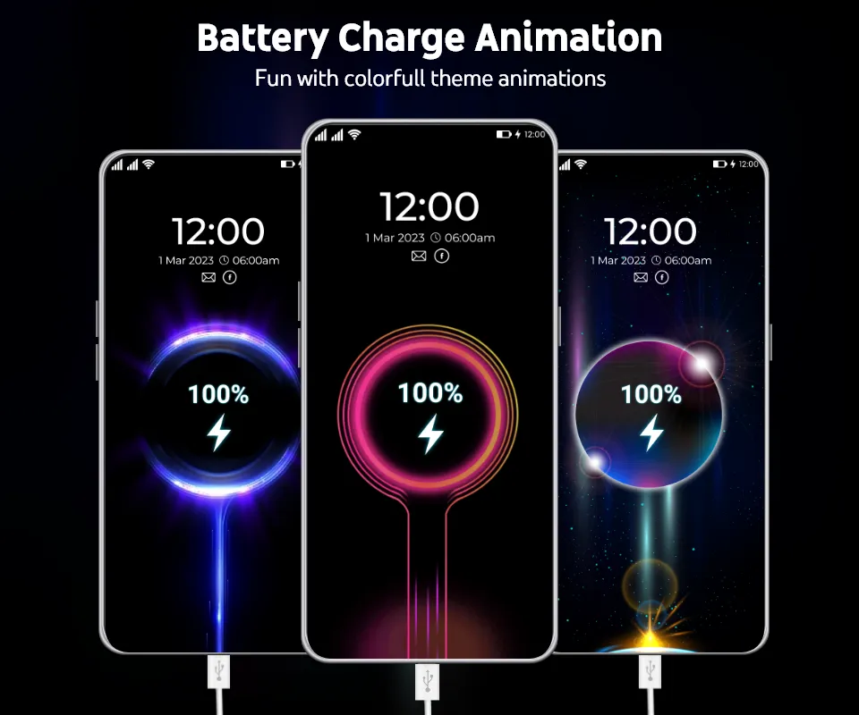 Battery Charging Animations 3D | Indus Appstore | Screenshot