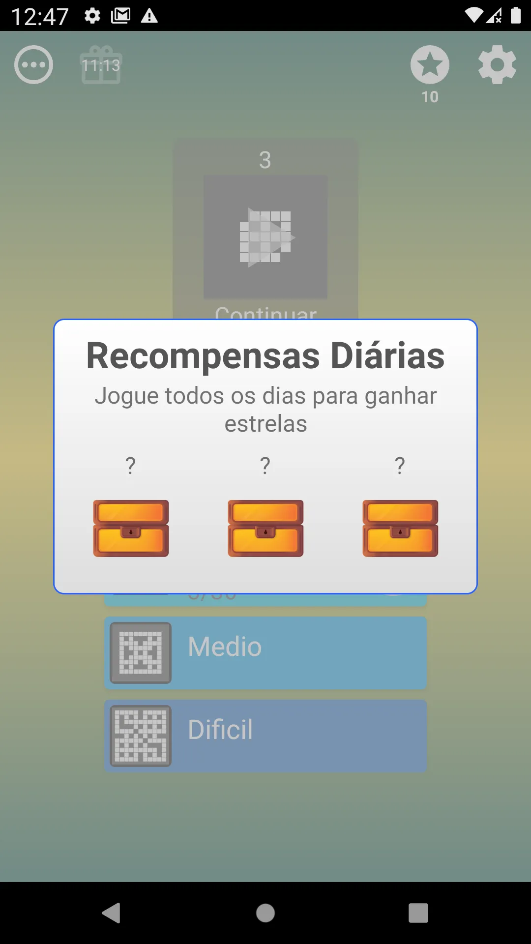 Palavras Cruzadas | Indus Appstore | Screenshot