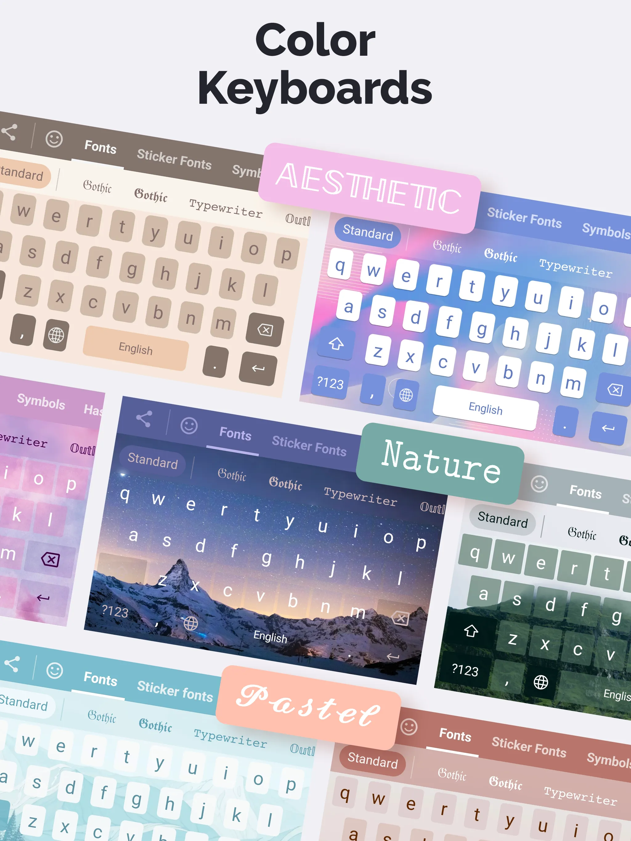 Fonts Art: Cute Keyboard Font | Indus Appstore | Screenshot