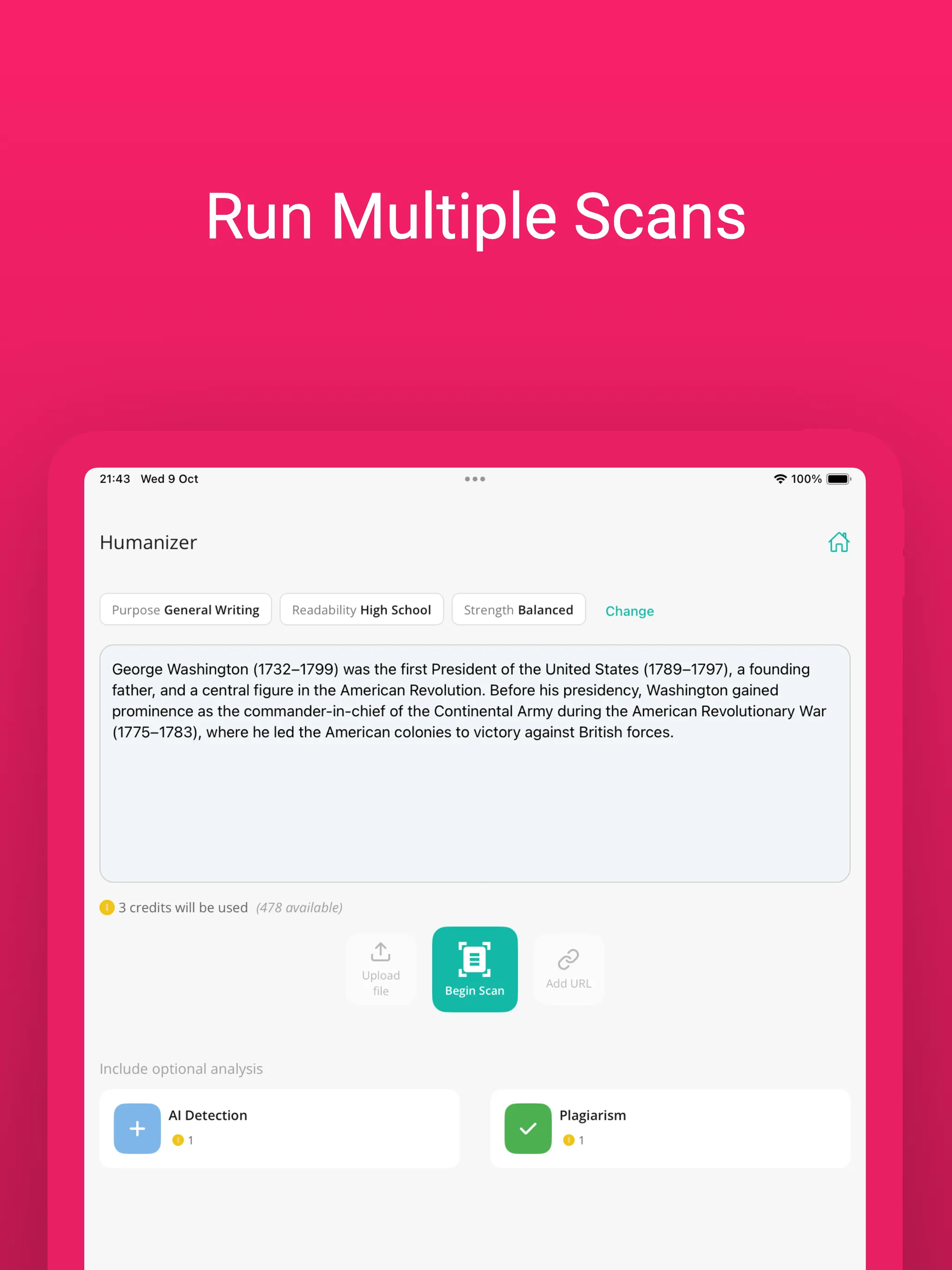 AI Detector & Humanizer | Indus Appstore | Screenshot