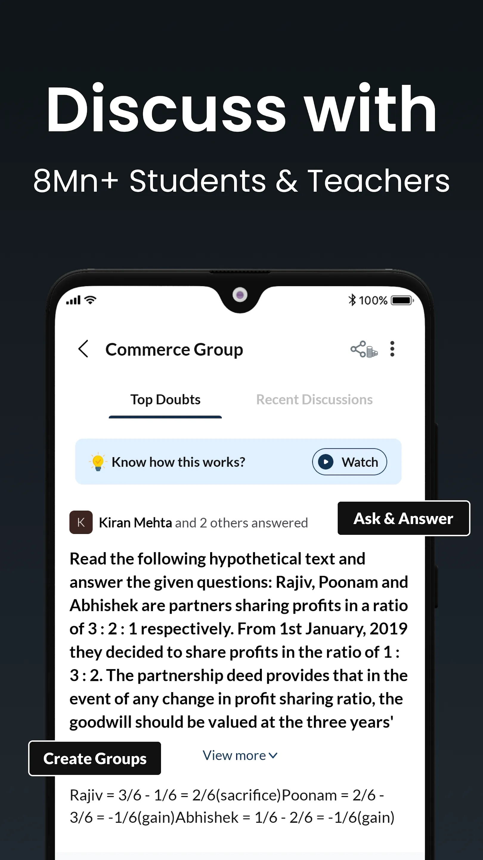 Commerce Study App Class 11/12 | Indus Appstore | Screenshot