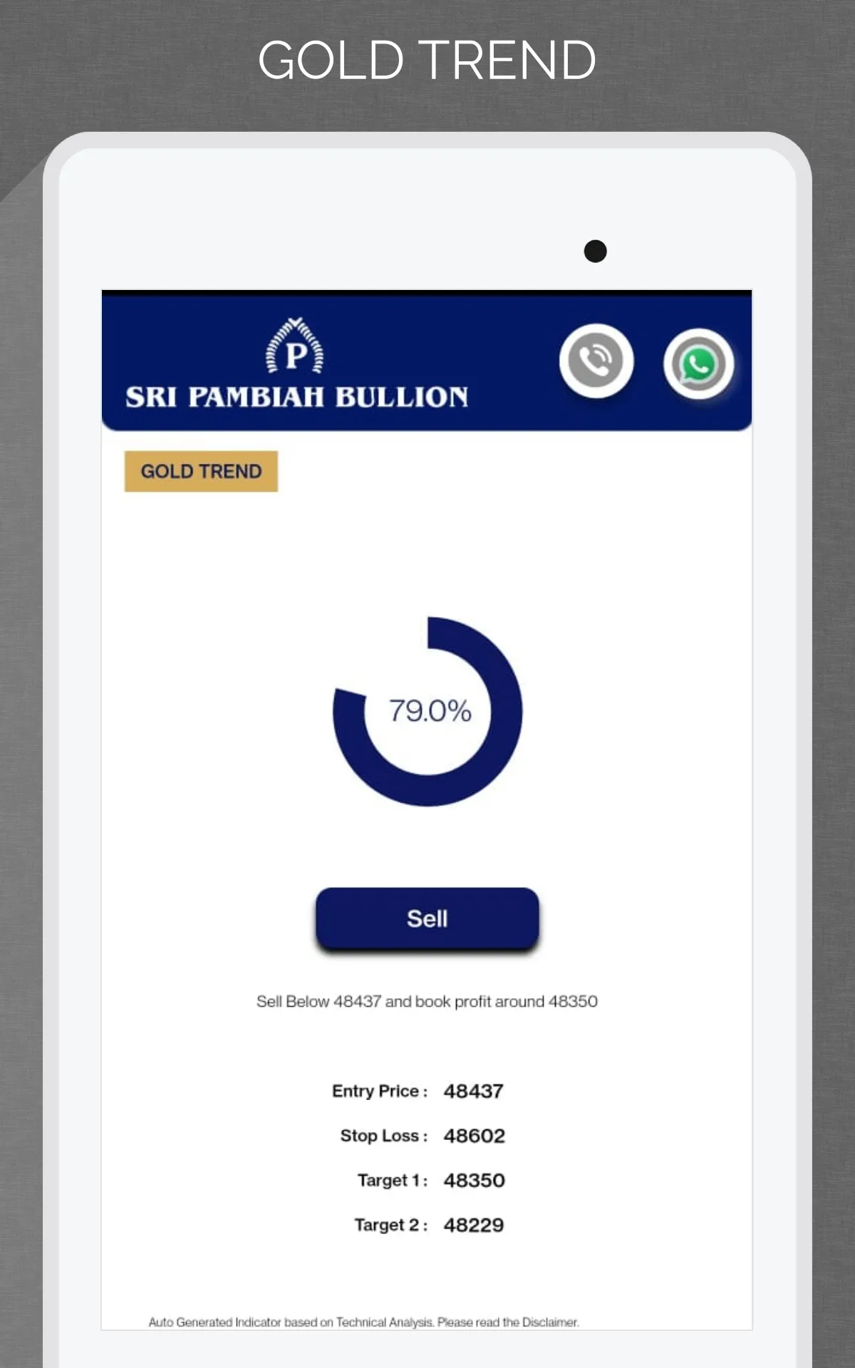 Sri Pambiah Bullion | Indus Appstore | Screenshot