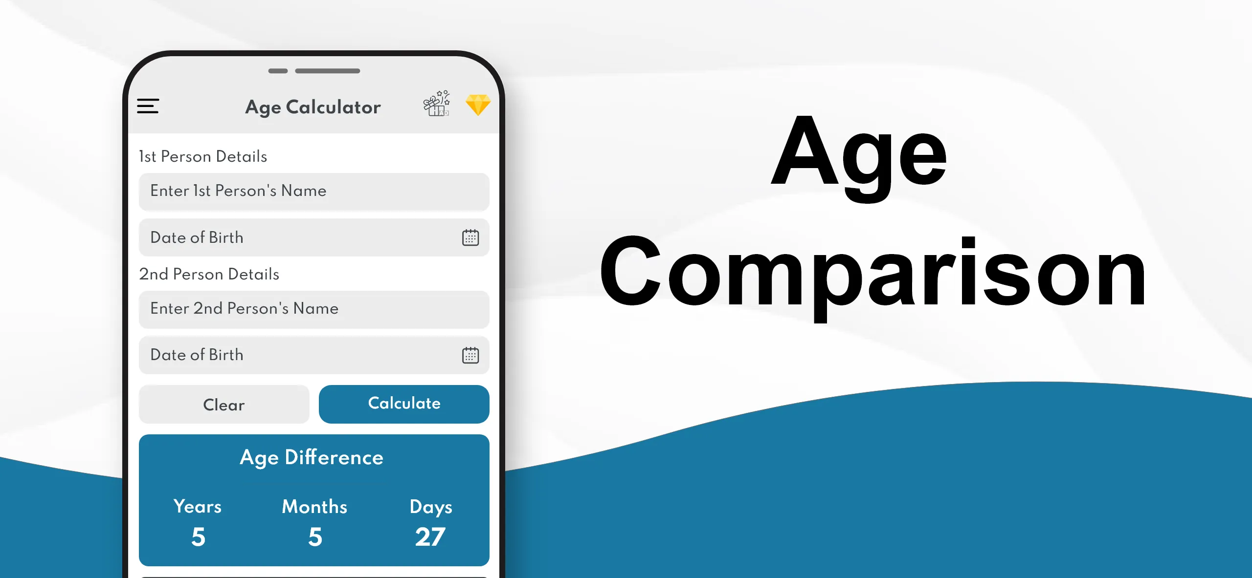 Age Calculator - Date of Birth | Indus Appstore | Screenshot