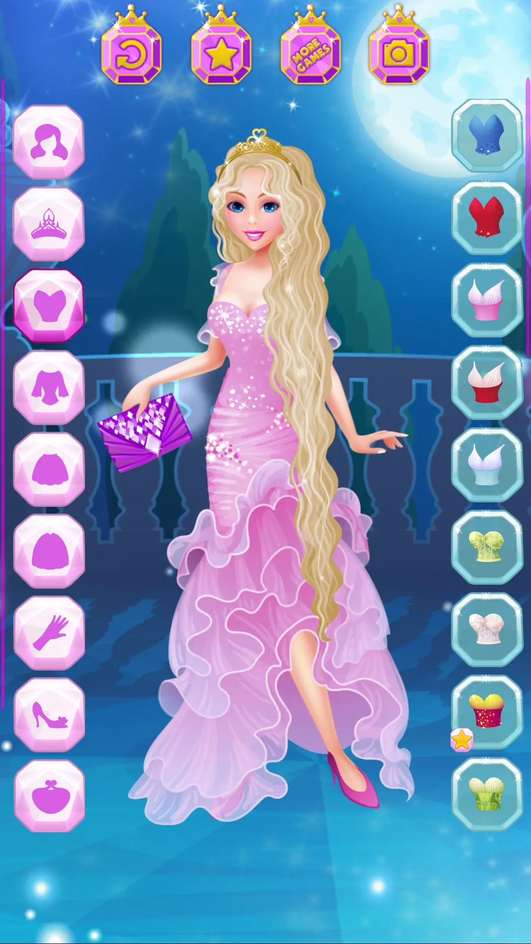 Cinderella Dress Up Girl Games | Indus Appstore | Screenshot