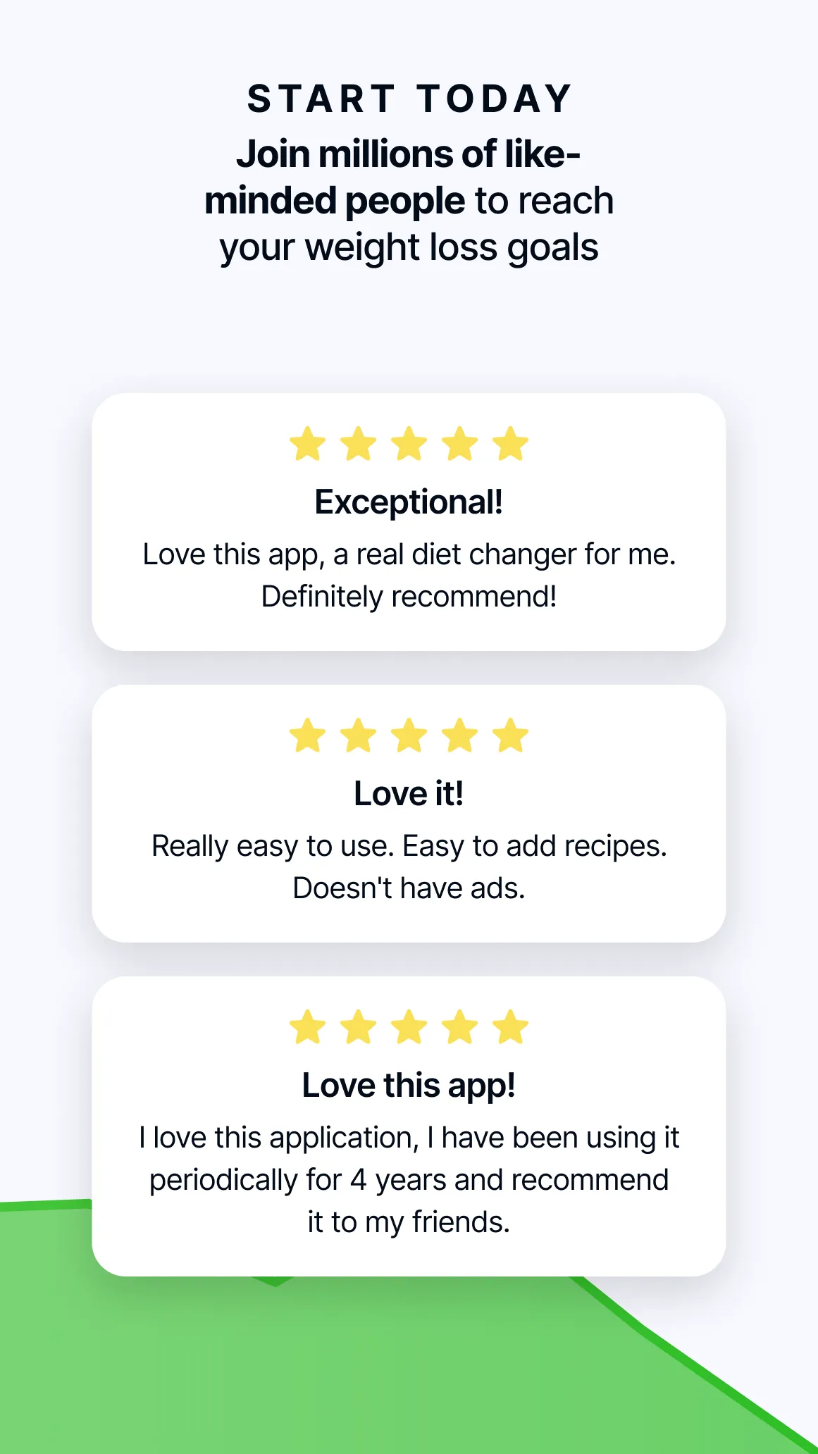 Calorie Counter by fatsecret | Indus Appstore | Screenshot