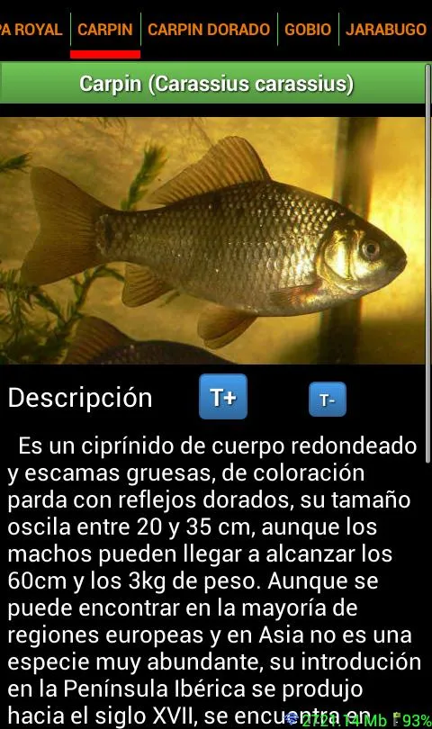 Guia de Peces de Río | Indus Appstore | Screenshot