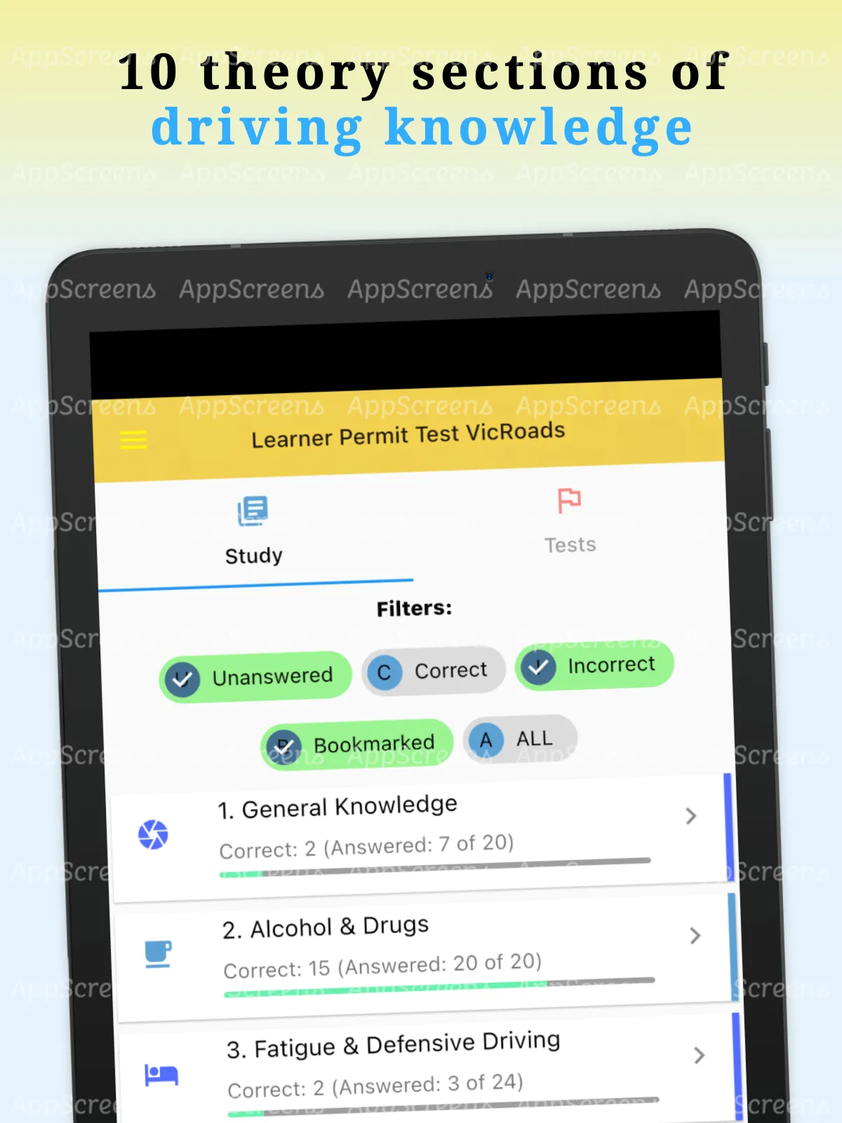 Learner Permit Test VicRoads b | Indus Appstore | Screenshot