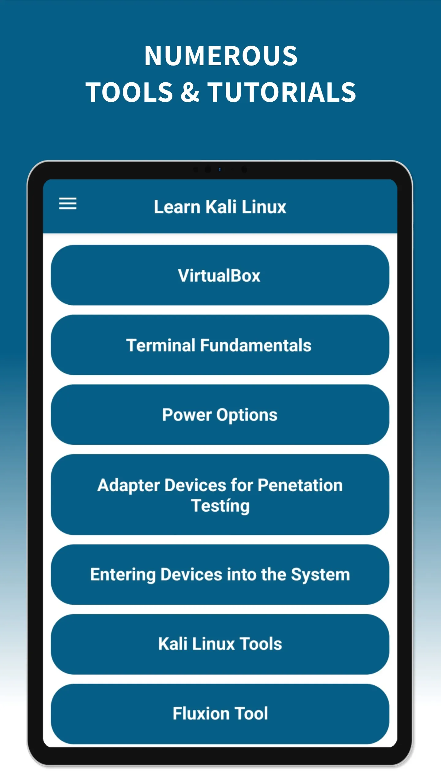 Kali Linux Tutorials | Indus Appstore | Screenshot