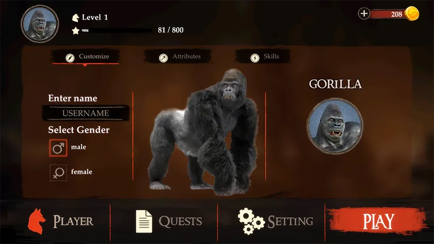 The Gorilla | Indus Appstore | Screenshot