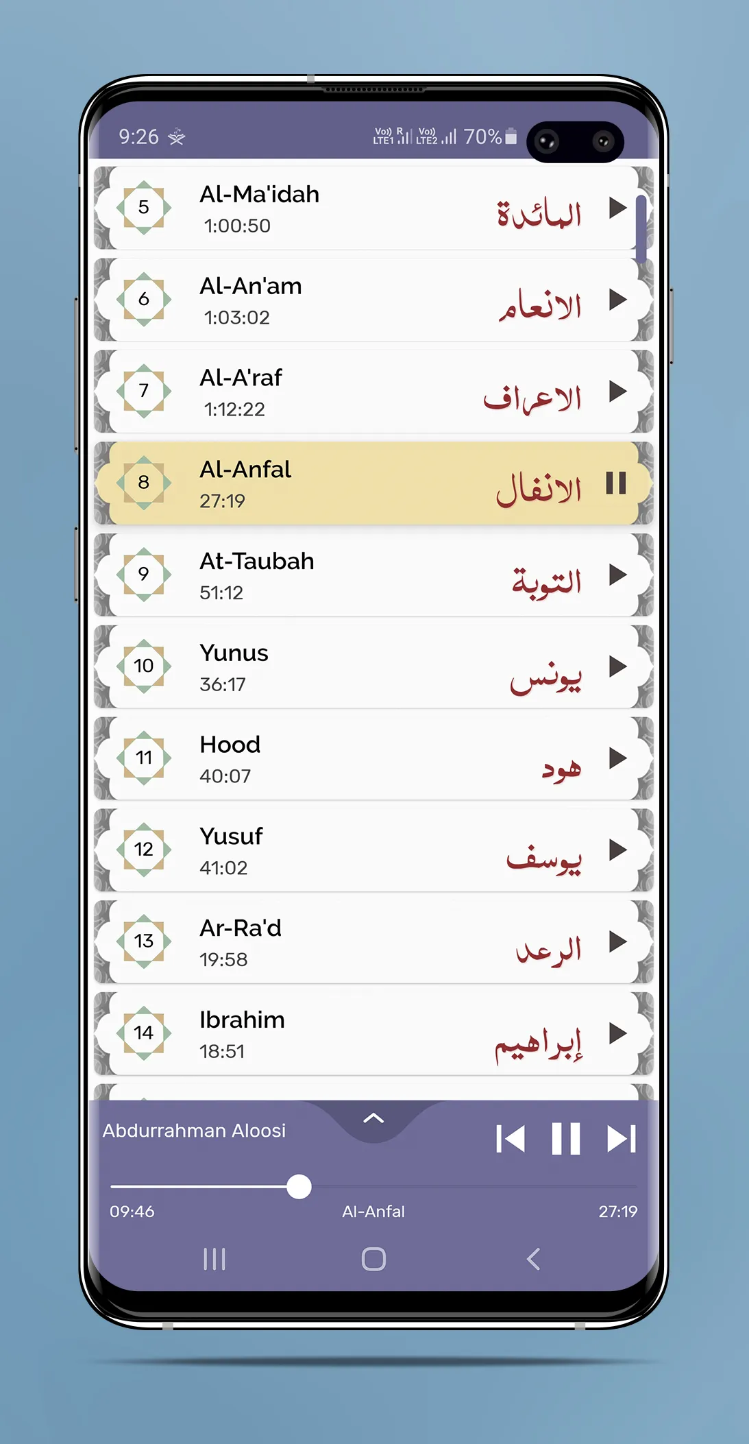 Abdul Rahman Jamal Aloosi MP3 | Indus Appstore | Screenshot