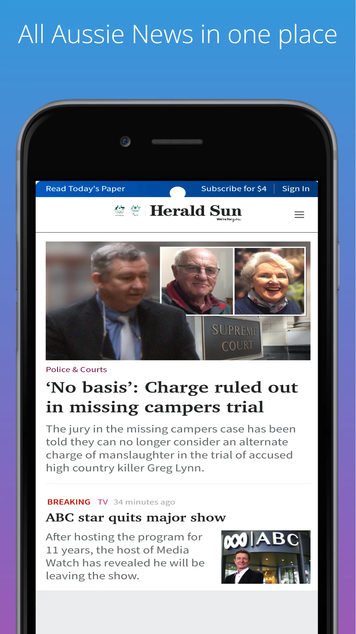 All Australia Newspapers | Indus Appstore | Screenshot