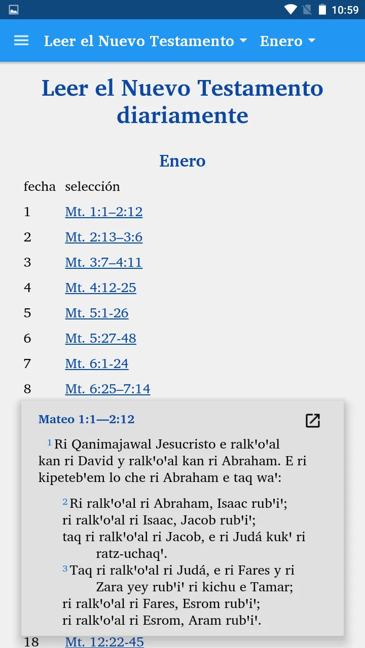 Achi Rabinal Bible  (new orth) | Indus Appstore | Screenshot