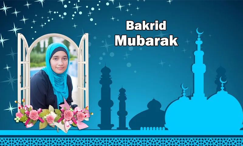 Bakrid Eid Mubarak Photo Frame | Indus Appstore | Screenshot