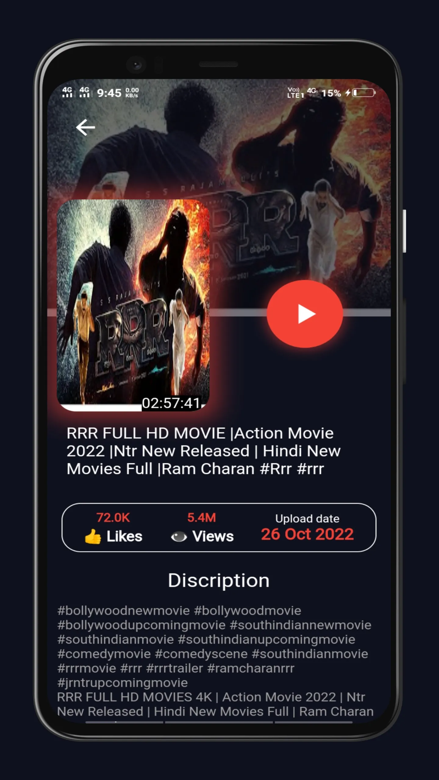 DesiCine - Hindi Movies | Indus Appstore | Screenshot