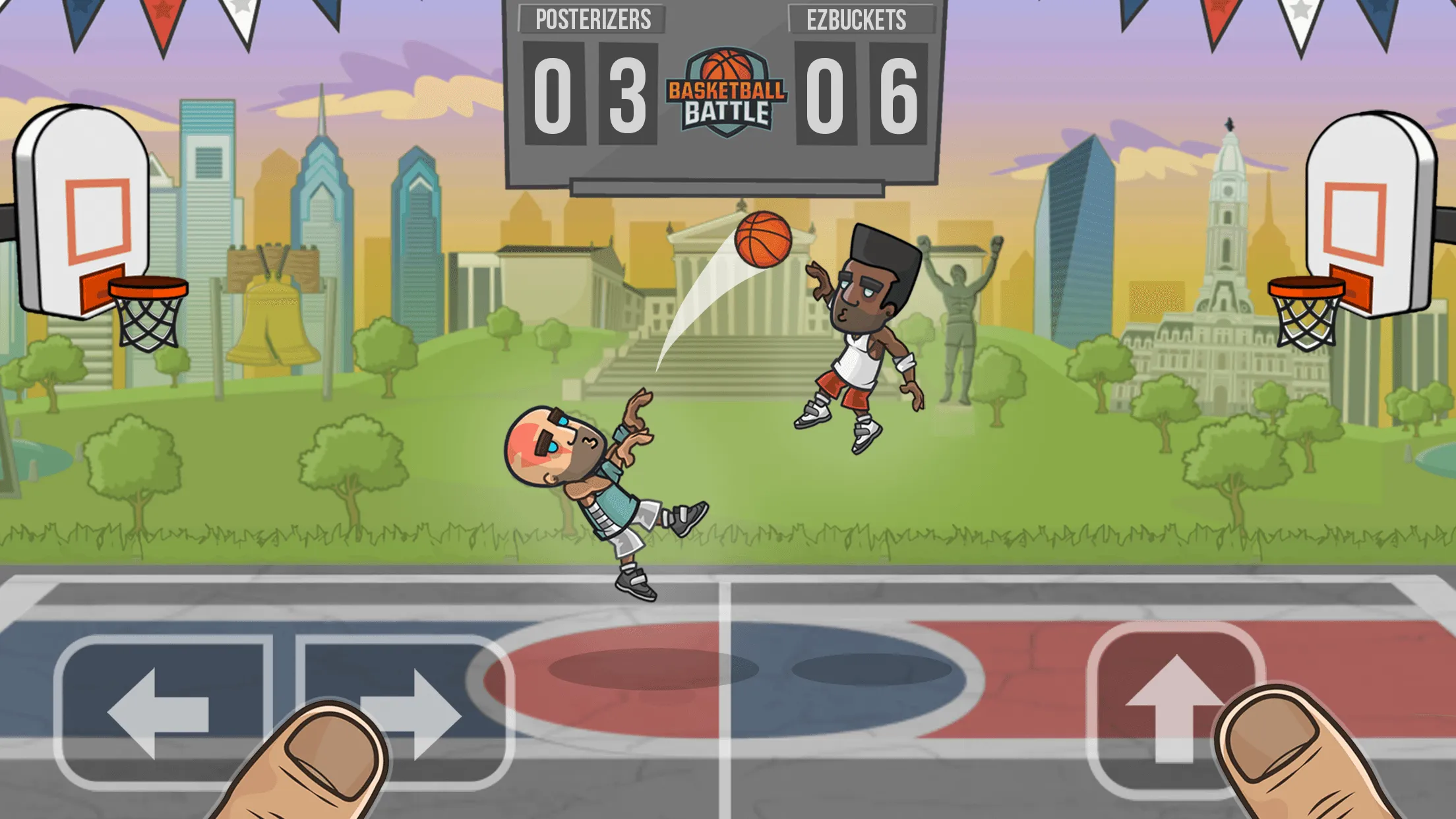 Basketball Battle | Indus Appstore | Screenshot