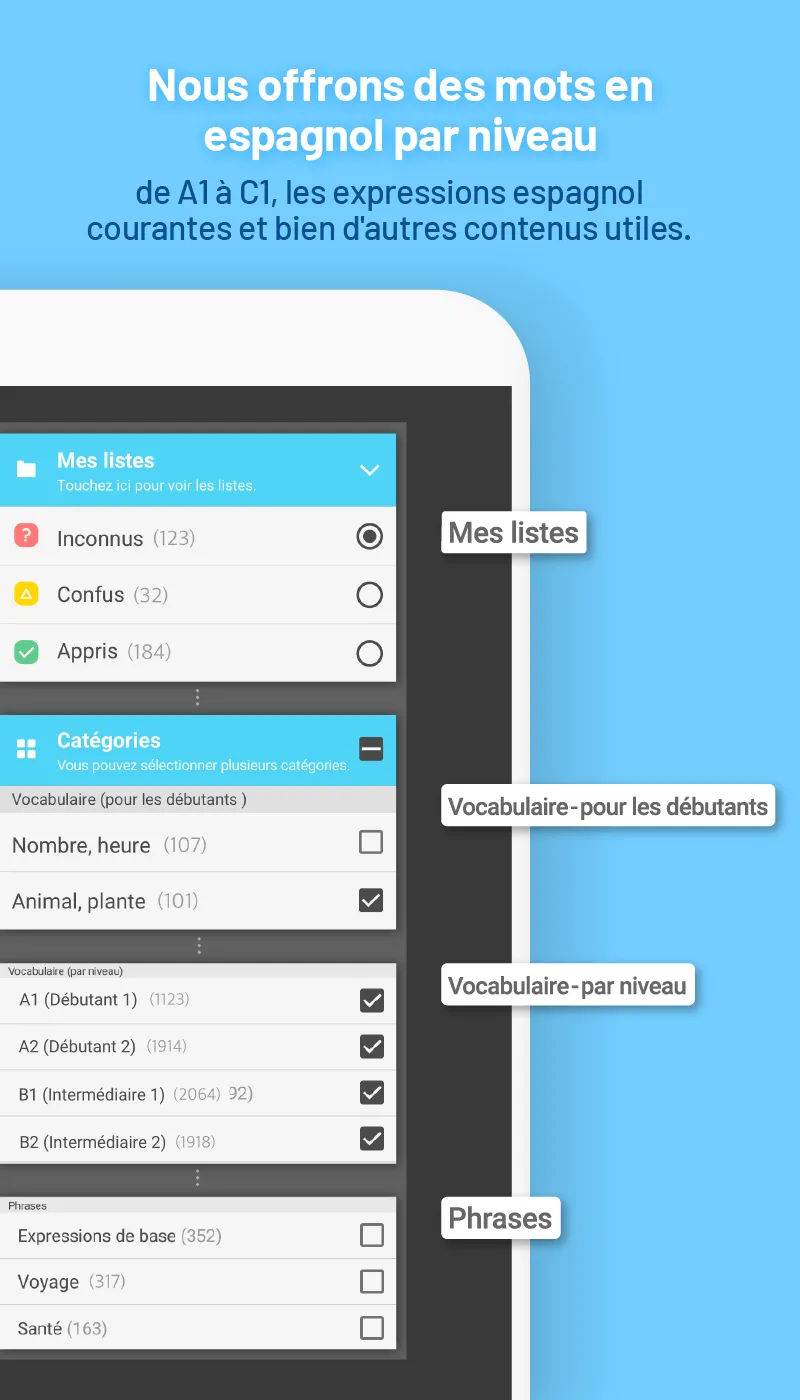 WordBit Espagnol | Indus Appstore | Screenshot