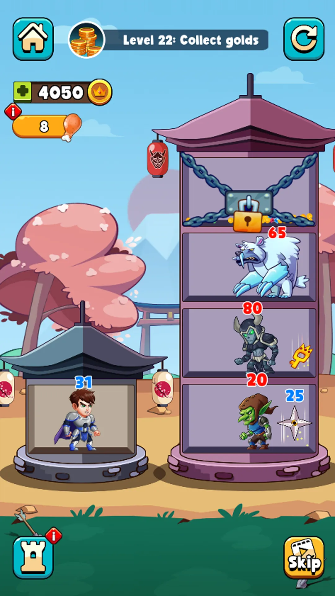 Hero Tower Wars - Merge Puzzle | Indus Appstore | Screenshot