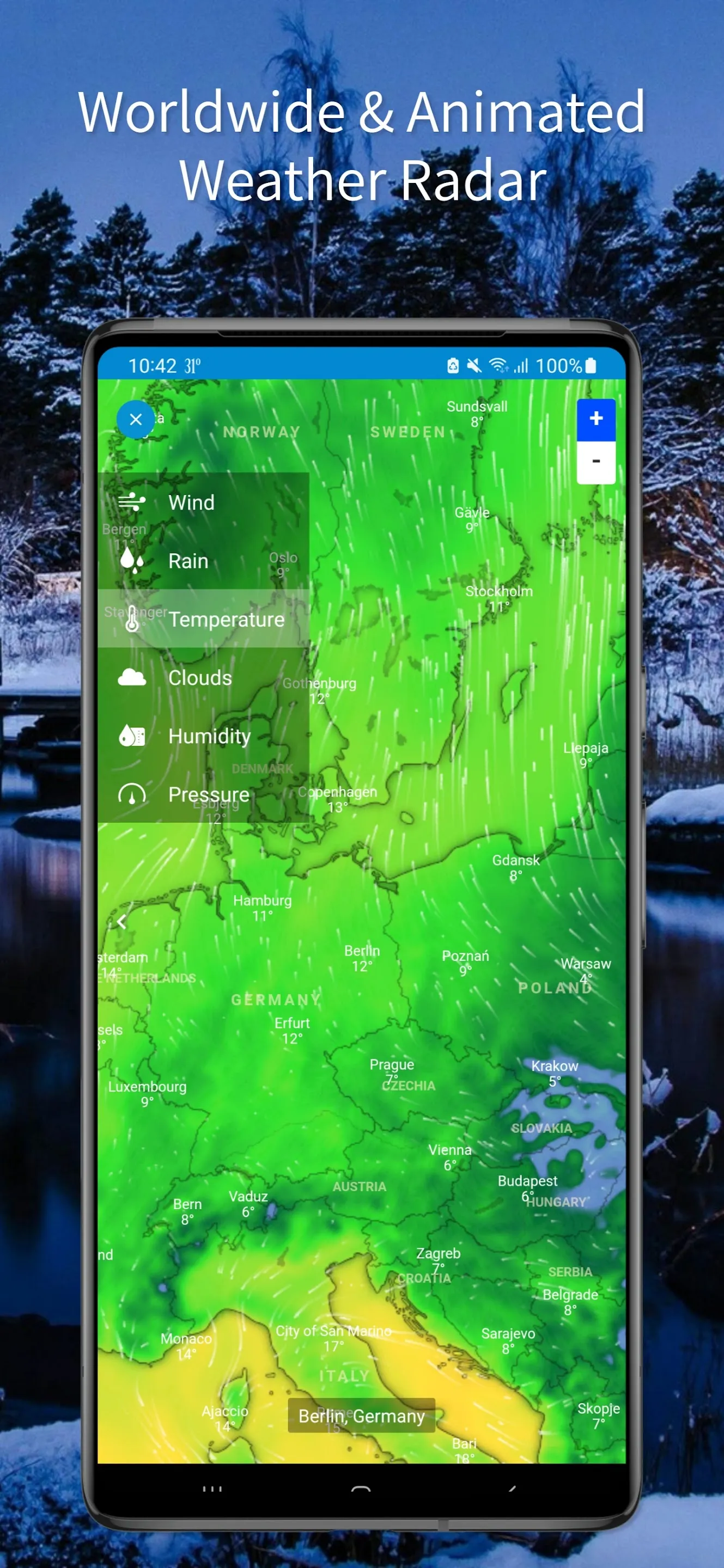 Weather Forecast (Radar Map) | Indus Appstore | Screenshot