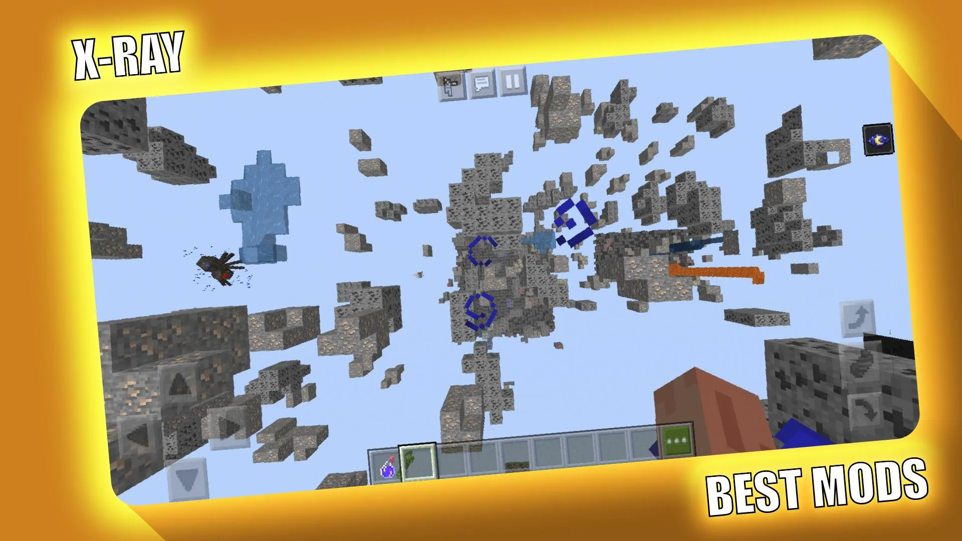 X-RAY Mod for Minecraft PE - M | Indus Appstore | Screenshot