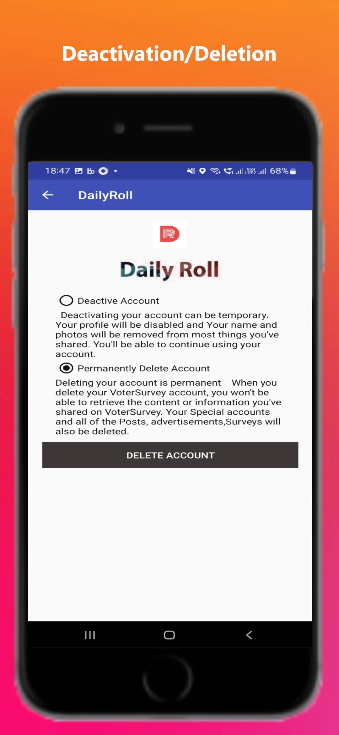 DailyRoll | Indus Appstore | Screenshot