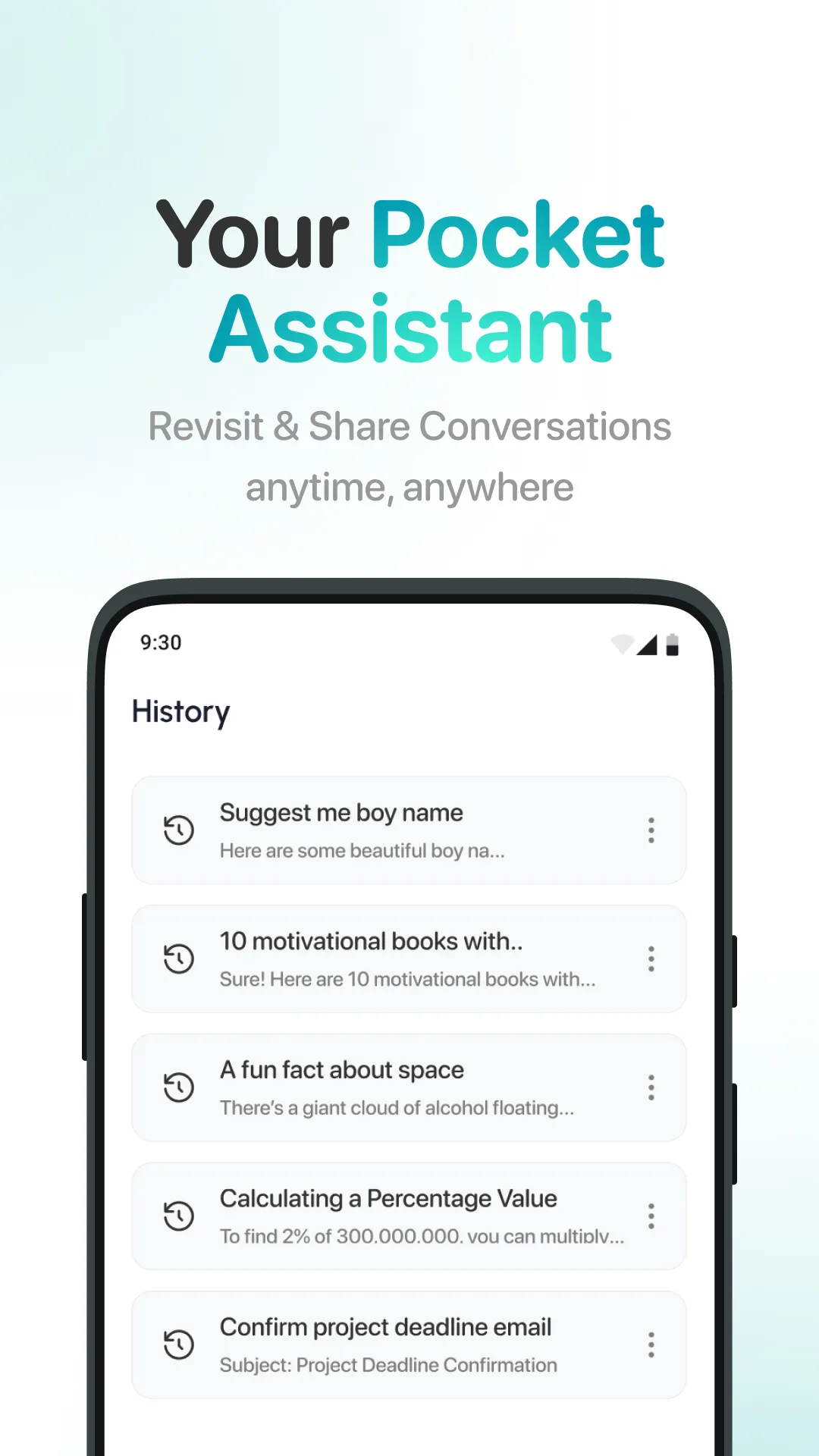 Chatdi: AI Chat & Assistant | Indus Appstore | Screenshot