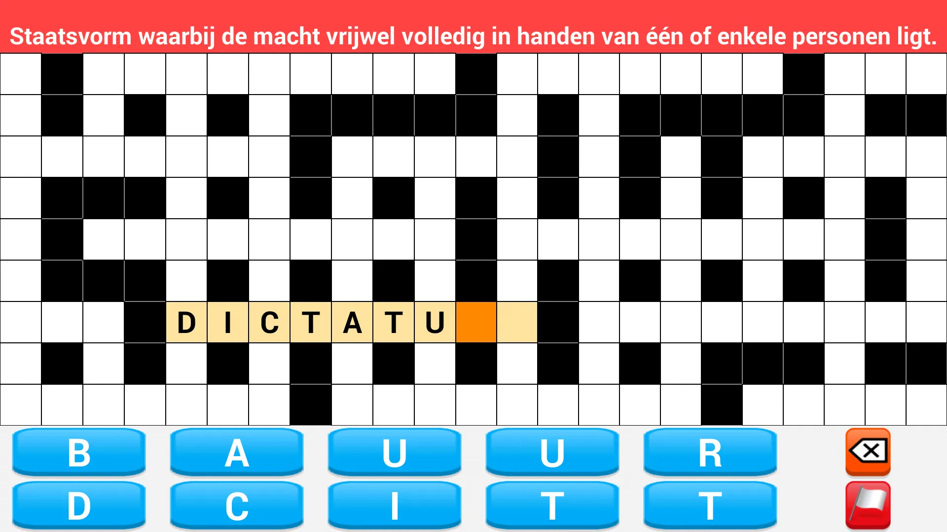 Kruiswoordpuzzels Nederlands | Indus Appstore | Screenshot