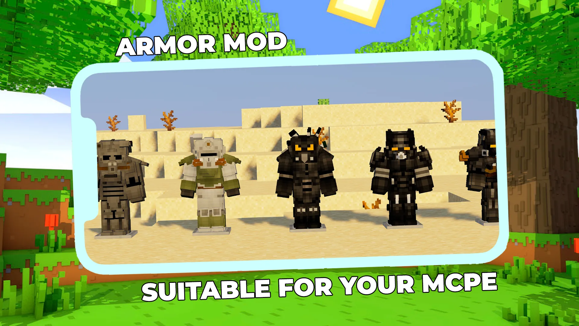 Armor Mod for Minecraft PE | Indus Appstore | Screenshot