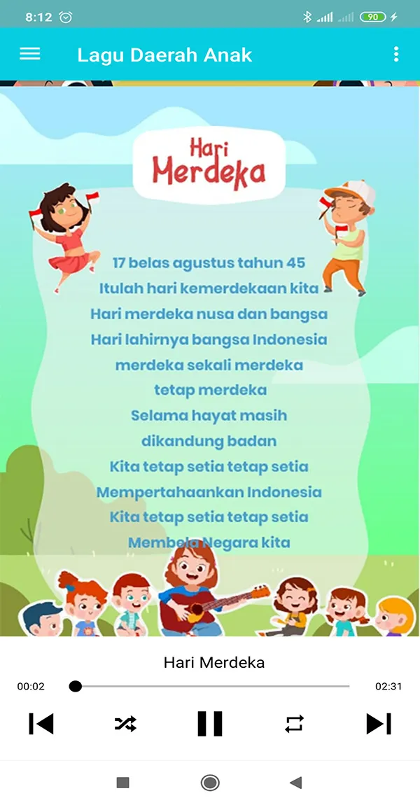 Lagu Daerah Anak Indonesia | Indus Appstore | Screenshot