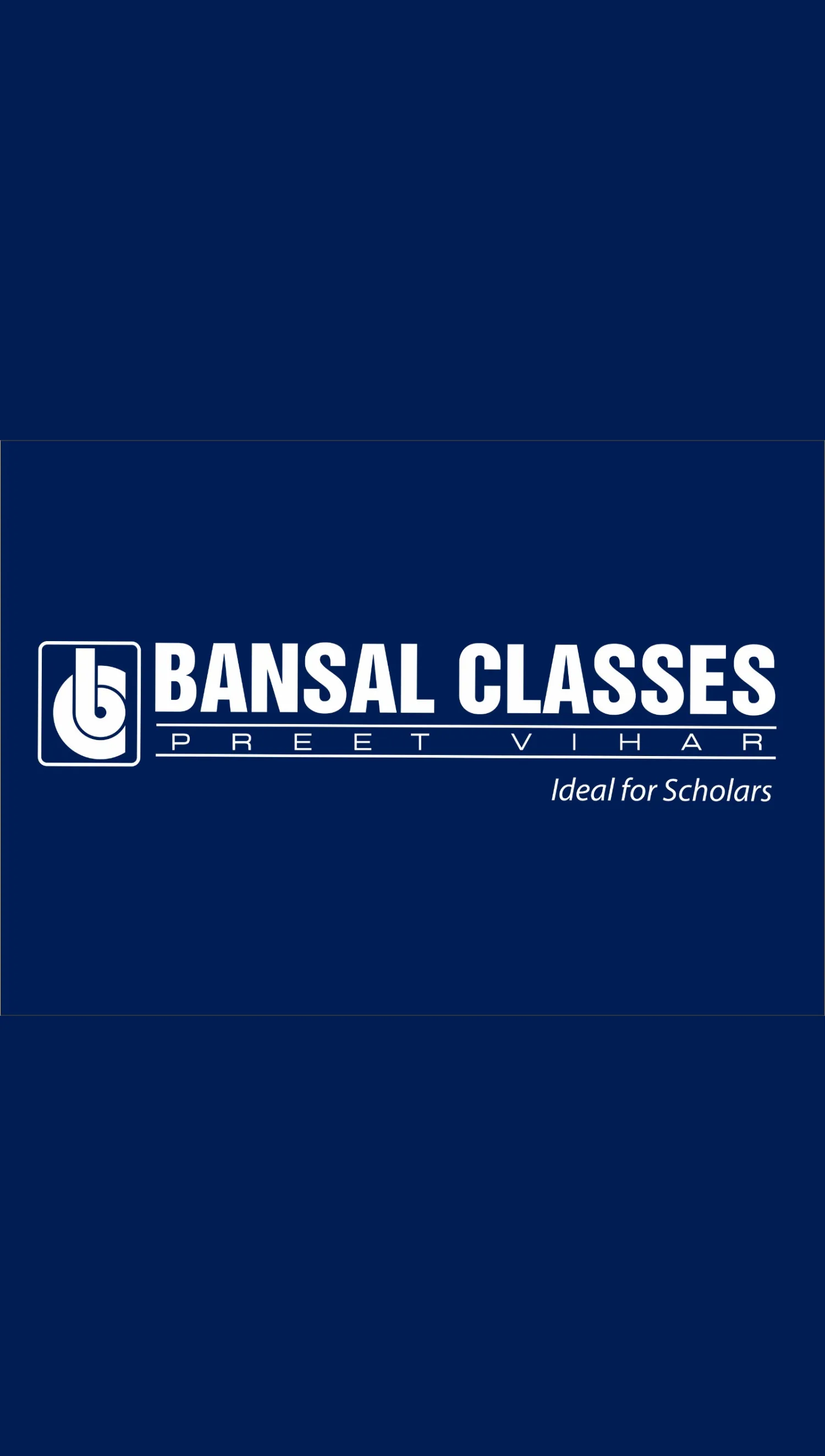 Bansal Classes Delhi | Indus Appstore | Screenshot