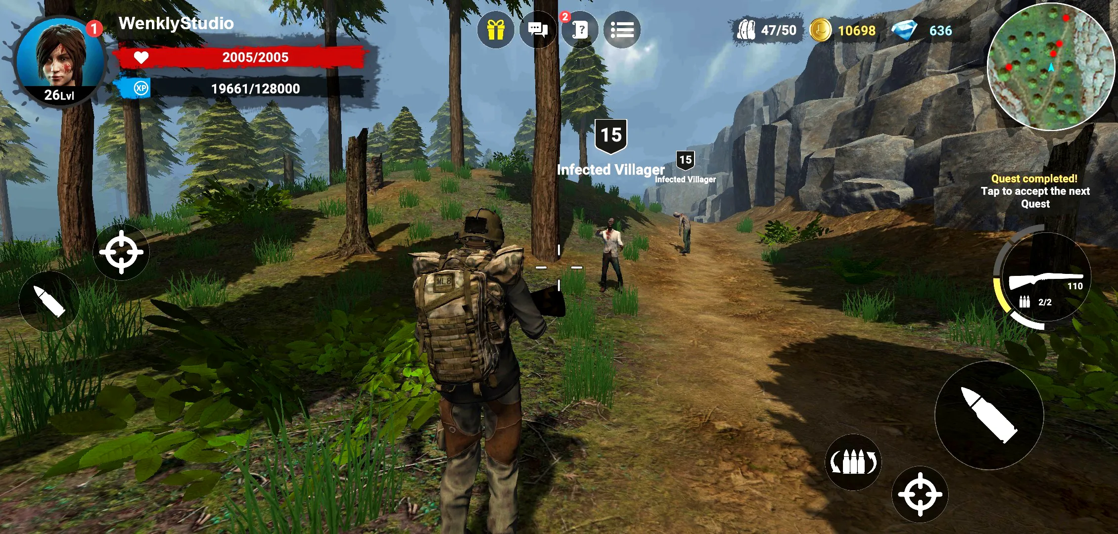 Horror Forest 3 open-world RPG | Indus Appstore | Screenshot