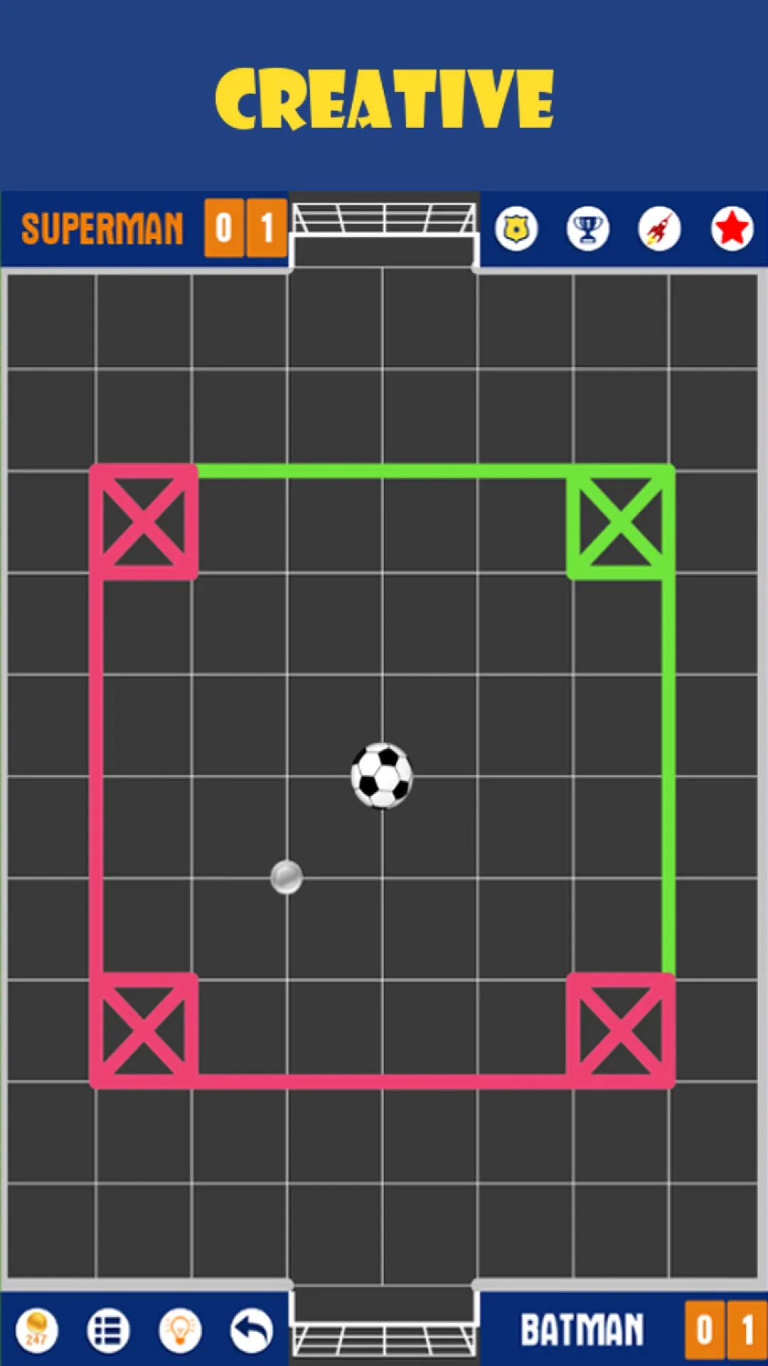 Paper Soccer for Geeks | Indus Appstore | Screenshot