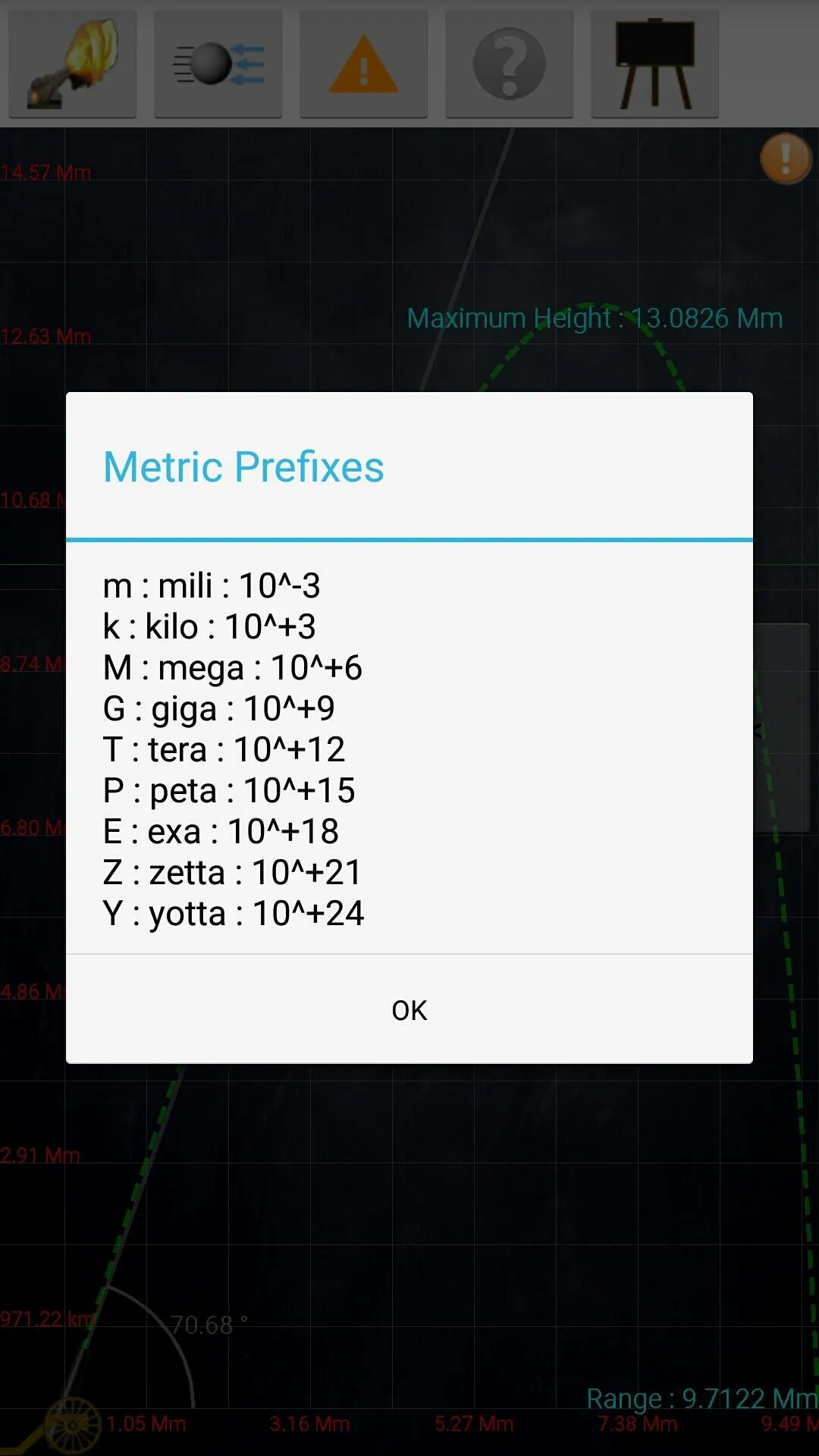 Projectile Motion Simulation w | Indus Appstore | Screenshot