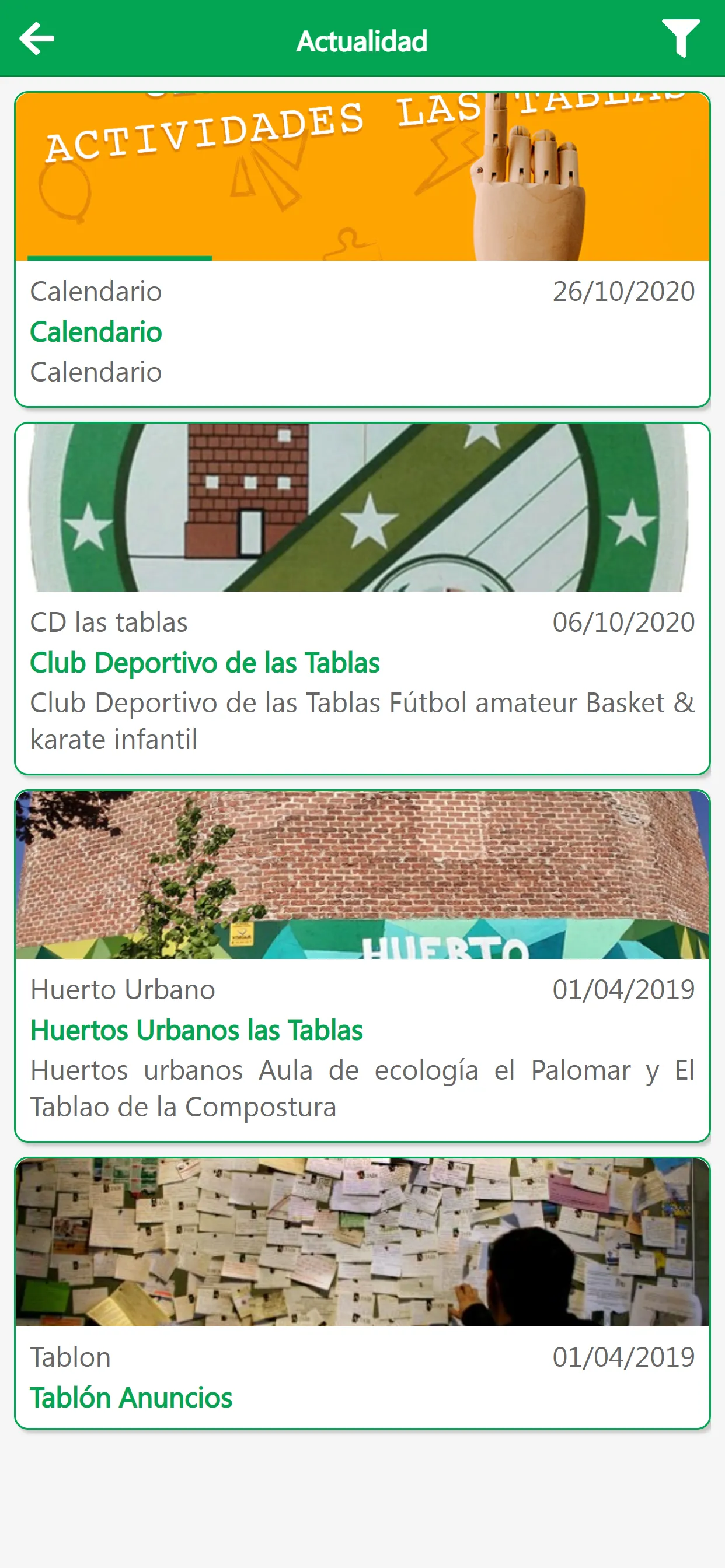 Asociación Vecinal Las Tablas | Indus Appstore | Screenshot