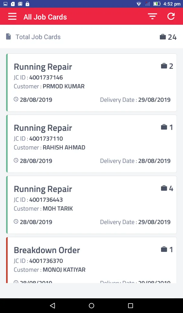 Eicher Service Pro | Indus Appstore | Screenshot