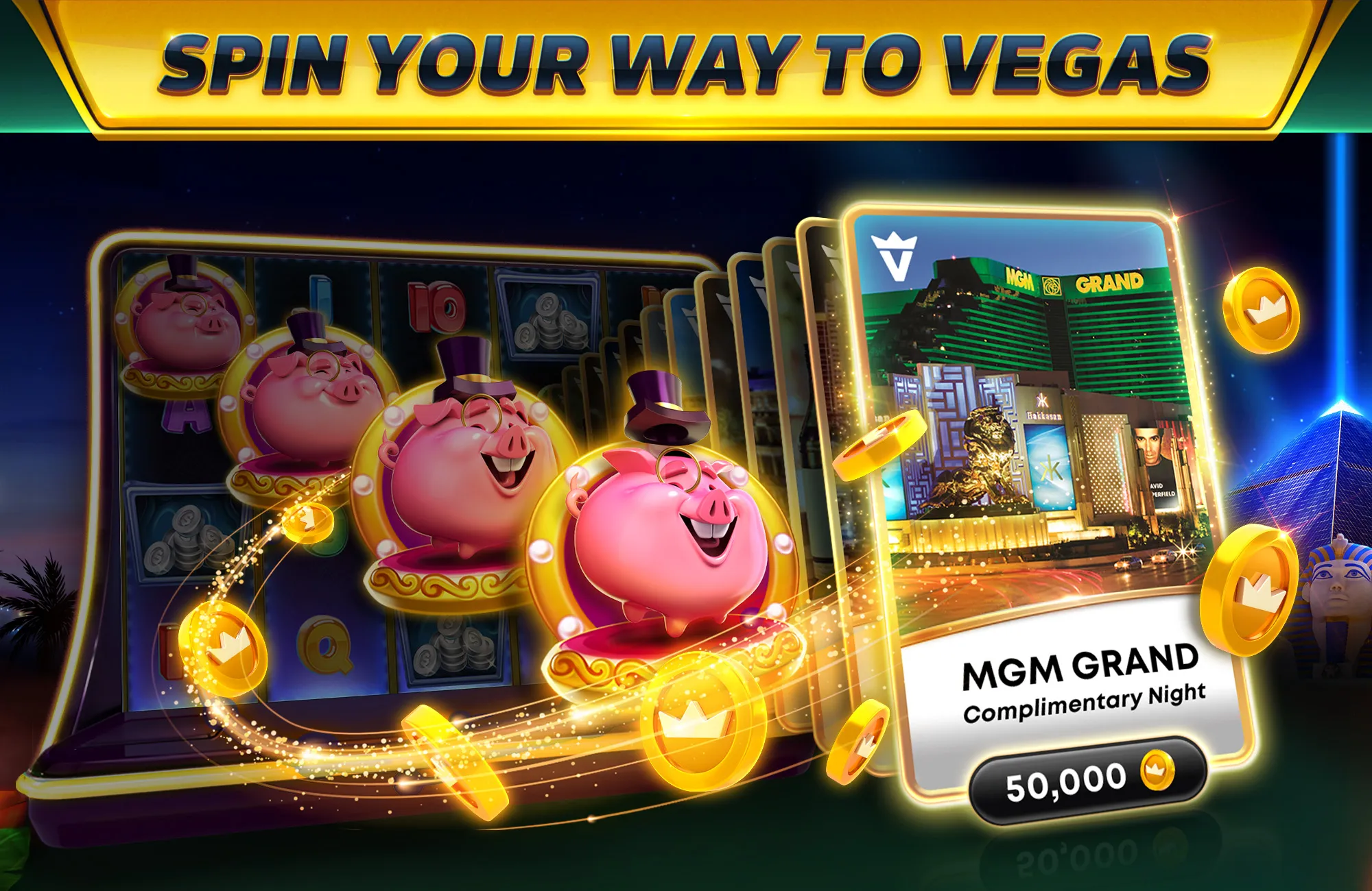 MGM Slots Live - Real Rewards | Indus Appstore | Screenshot