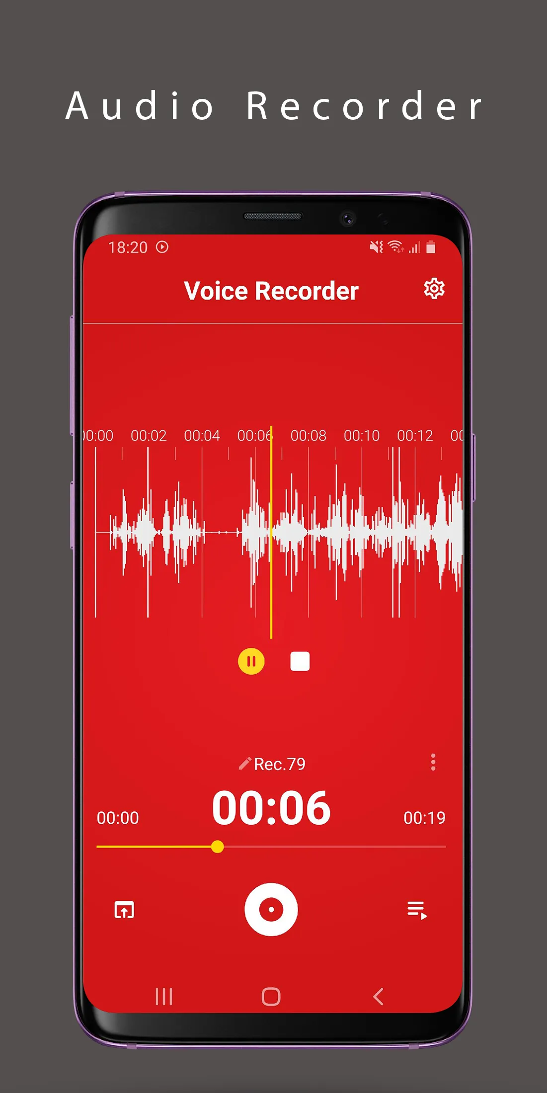 Voice Recorder | Indus Appstore | Screenshot