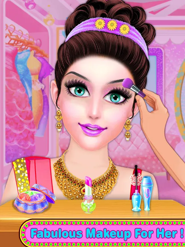 Indian Bride Wedding Makeover | Indus Appstore | Screenshot