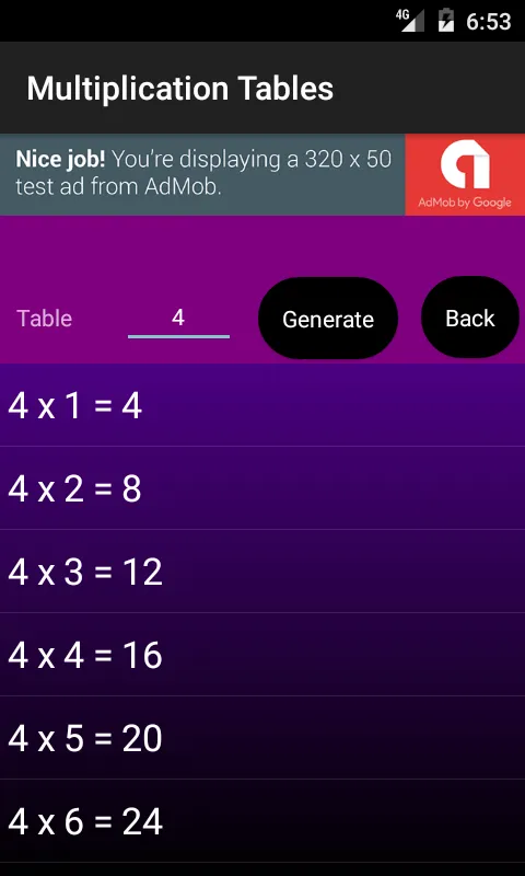 Math Multiplication Genius | Indus Appstore | Screenshot