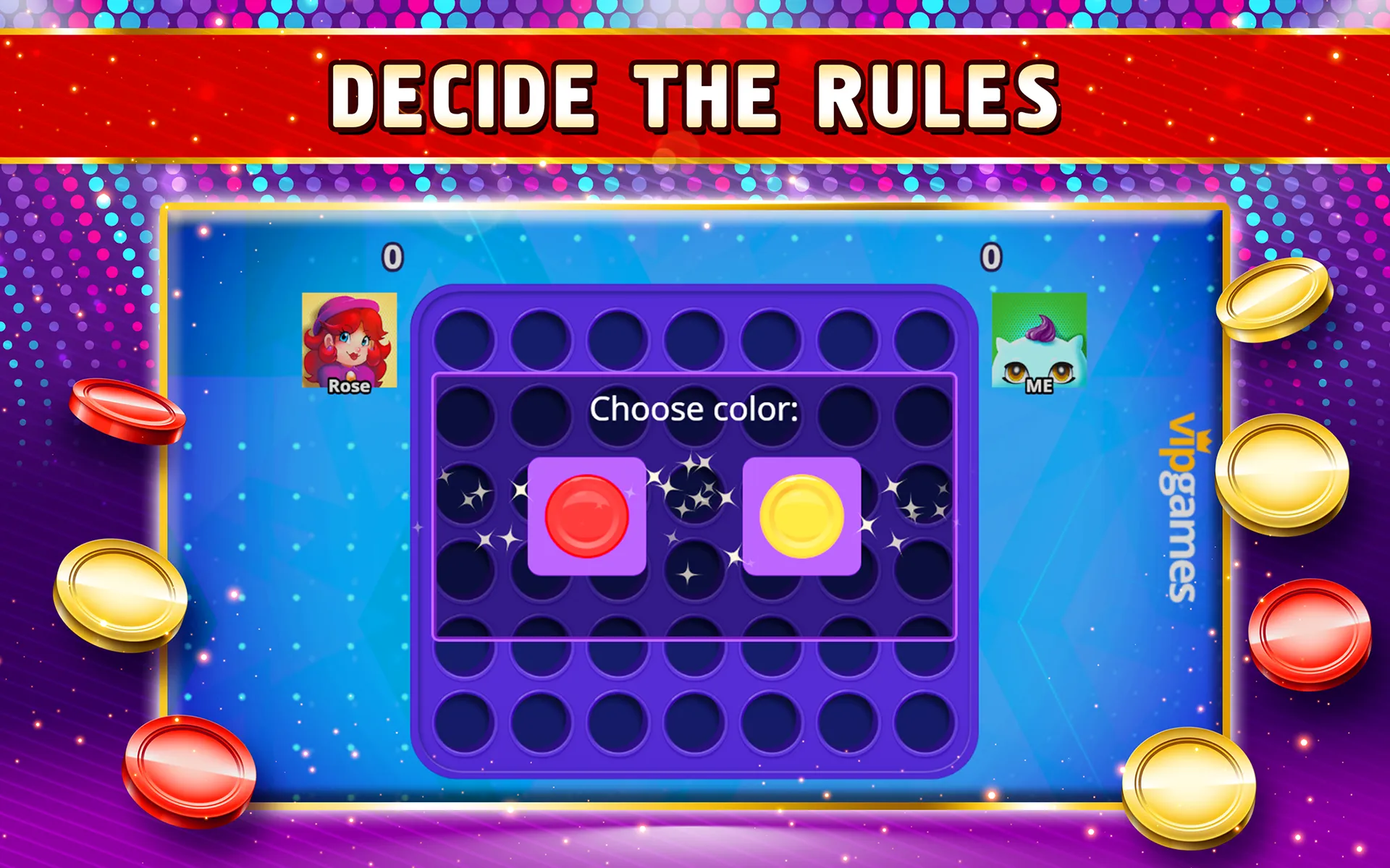 4 in a Row Board Game | Indus Appstore | Screenshot