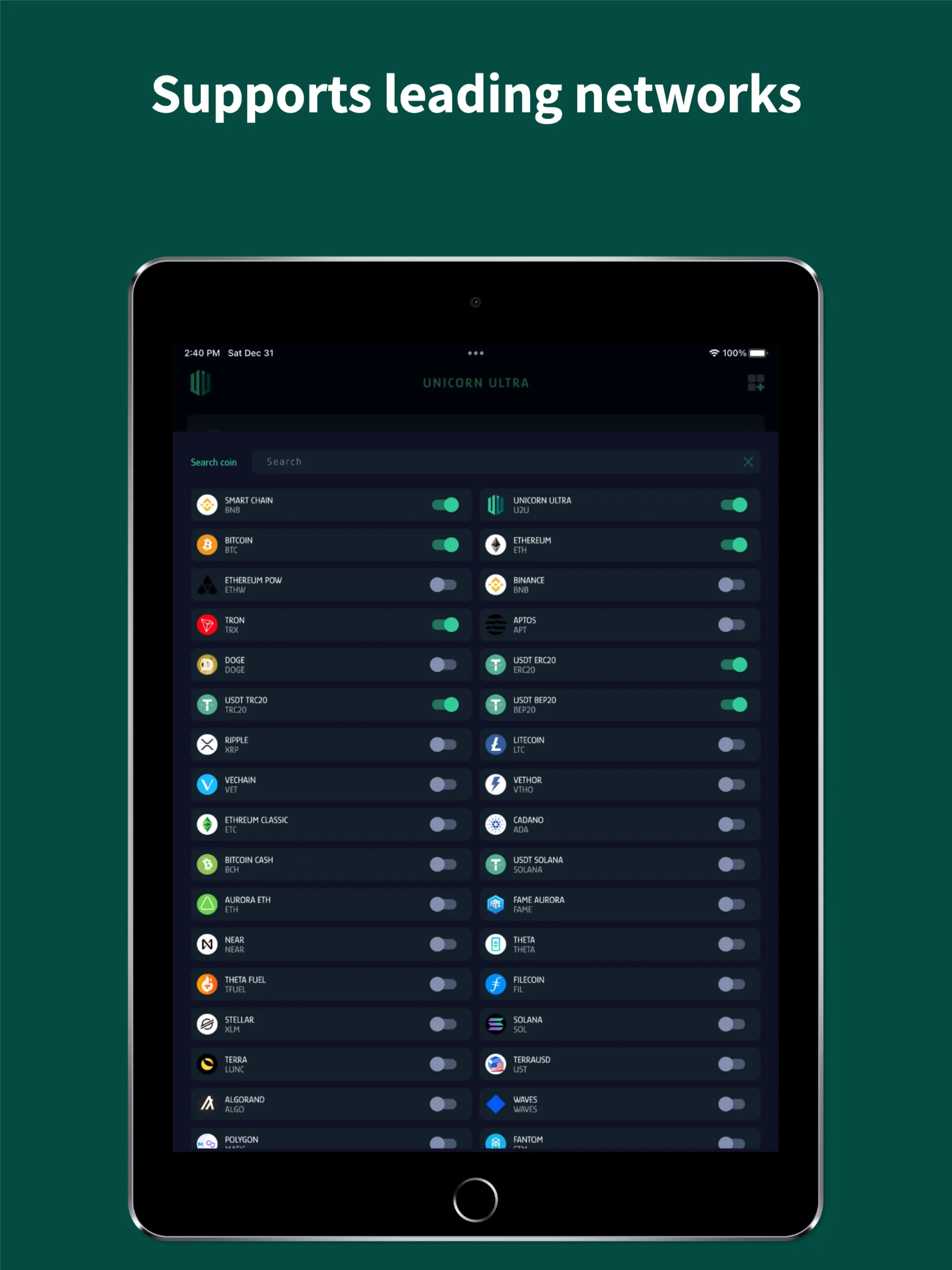 U2U Wallet | Indus Appstore | Screenshot