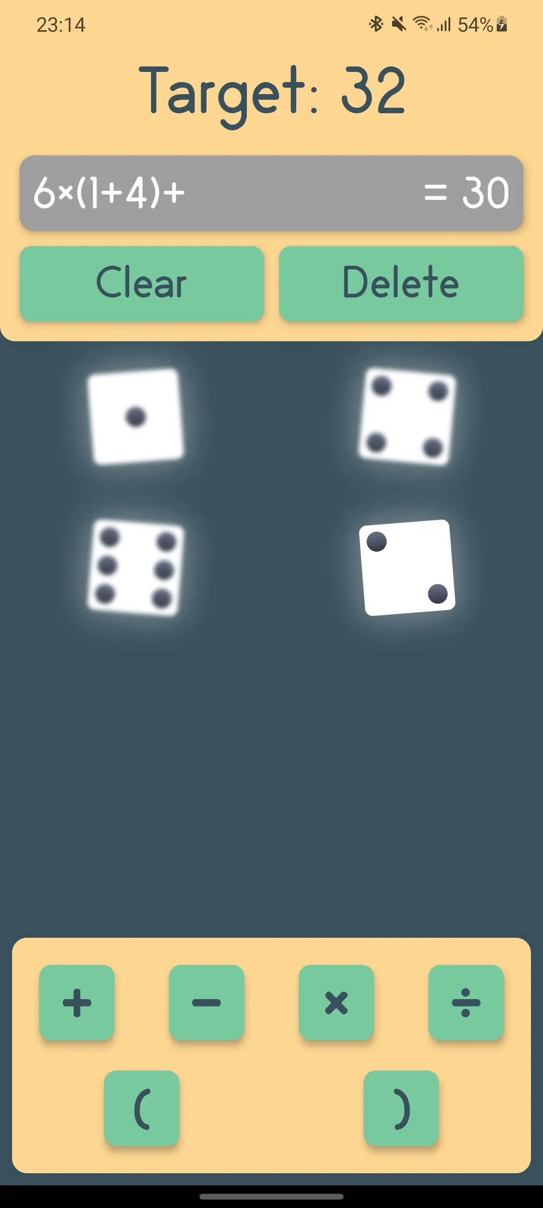 Dice Target - A brain game | Indus Appstore | Screenshot