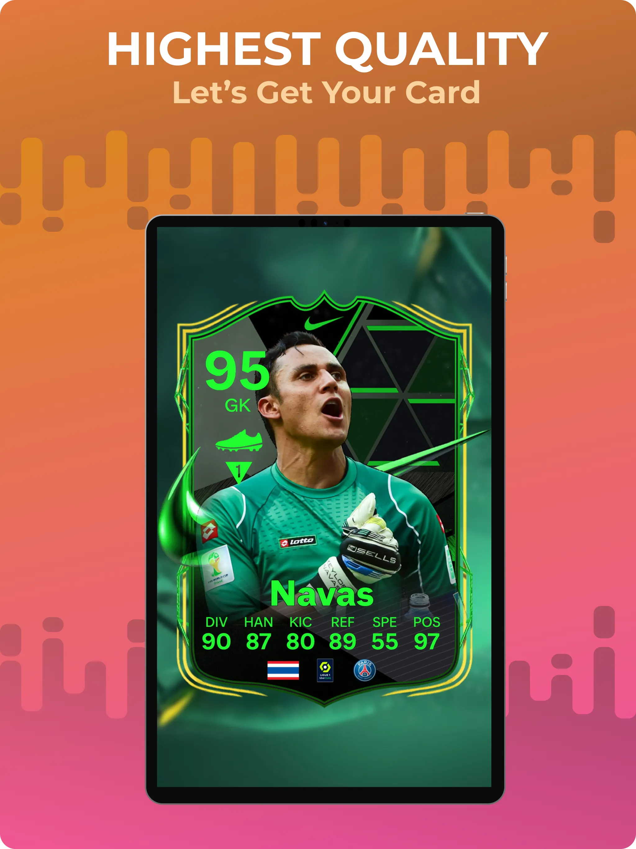 FUT Card Creator 24 | Indus Appstore | Screenshot