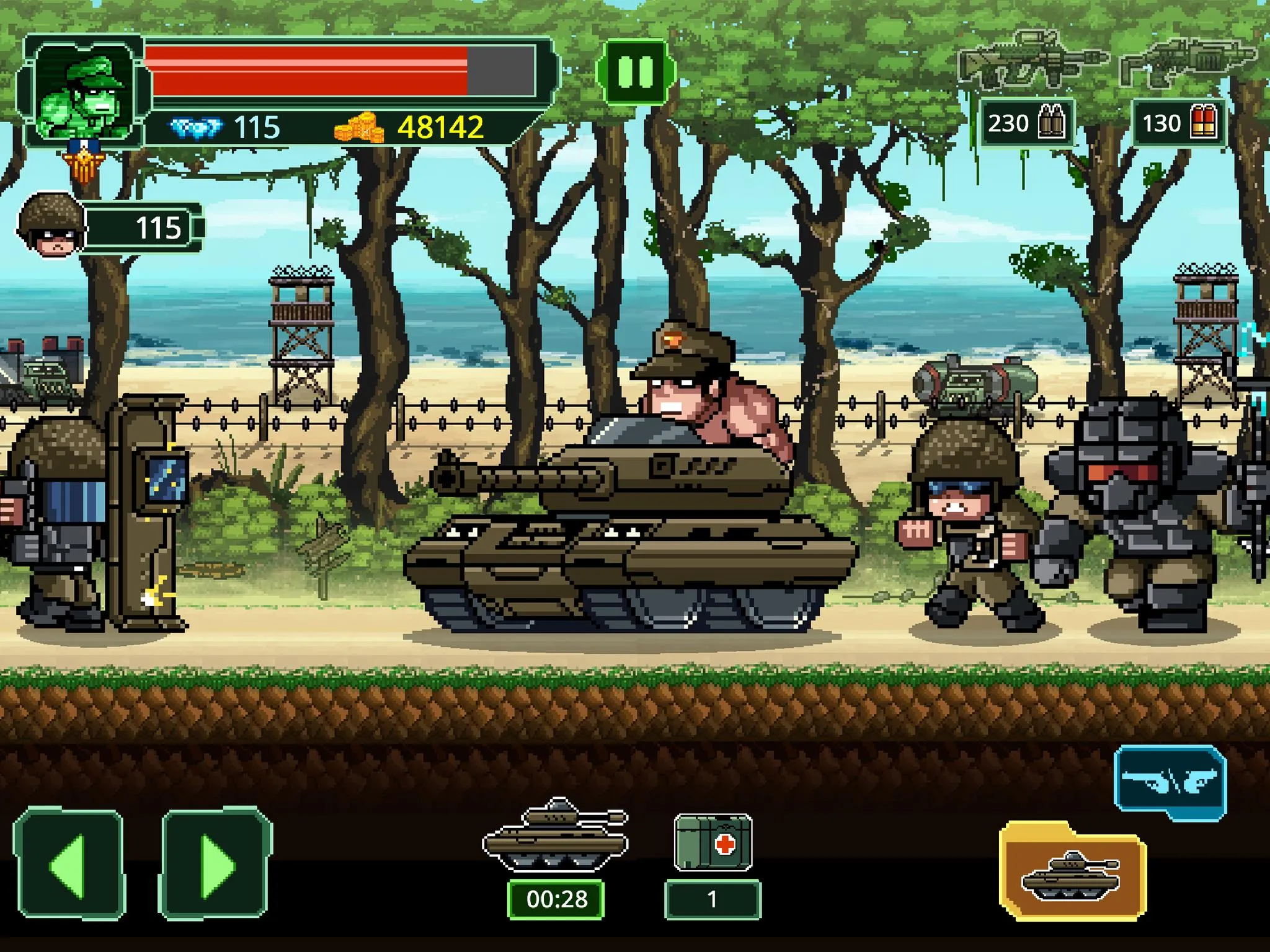 Metal Guns Fury : beat em up | Indus Appstore | Screenshot