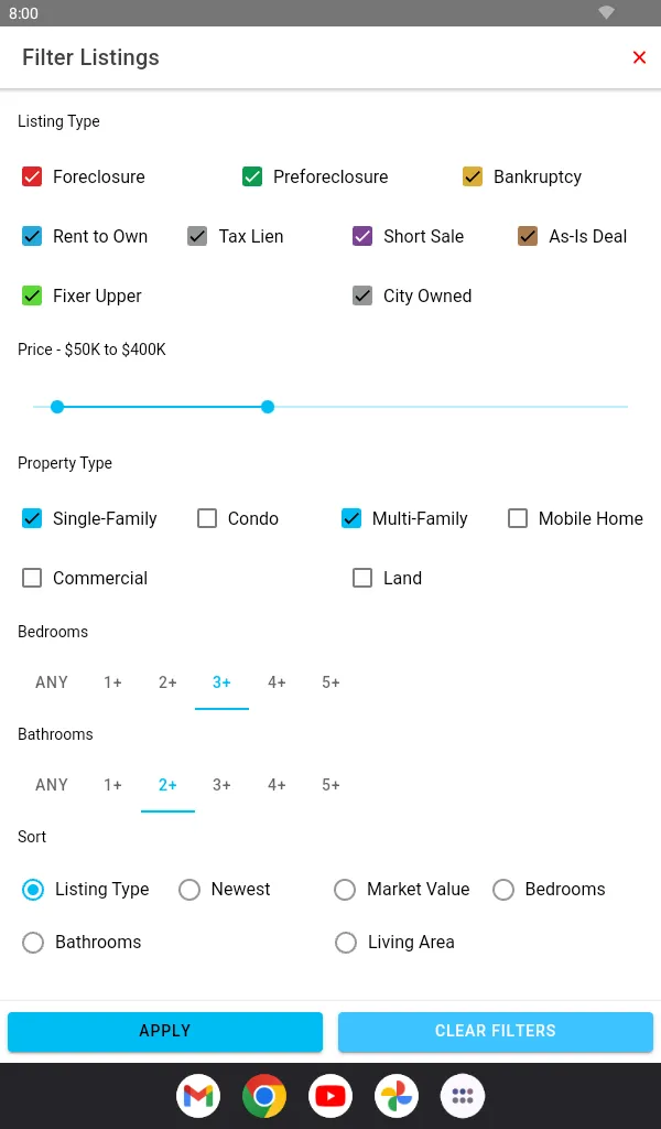 Foreclosure.com Find Homes | Indus Appstore | Screenshot