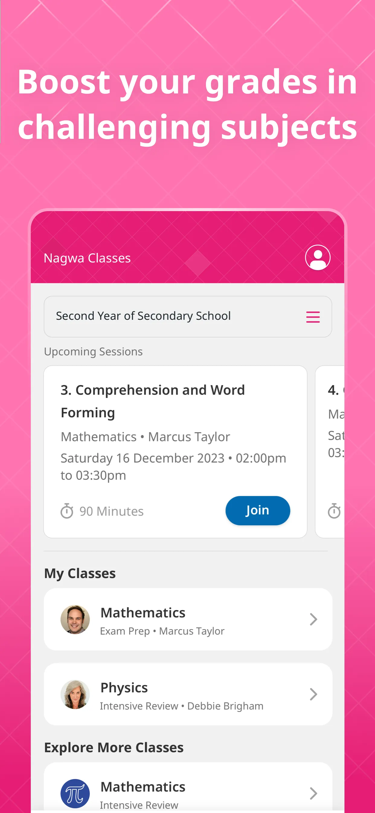 Nagwa Classes | Indus Appstore | Screenshot