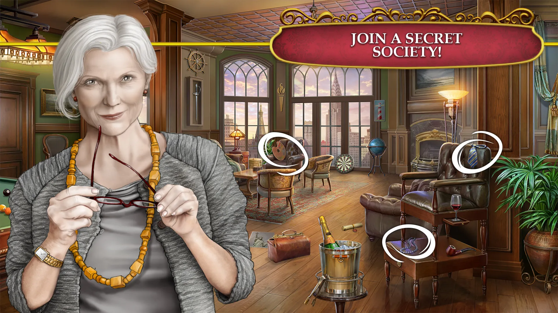 Hidden Objects Mystery Society | Indus Appstore | Screenshot