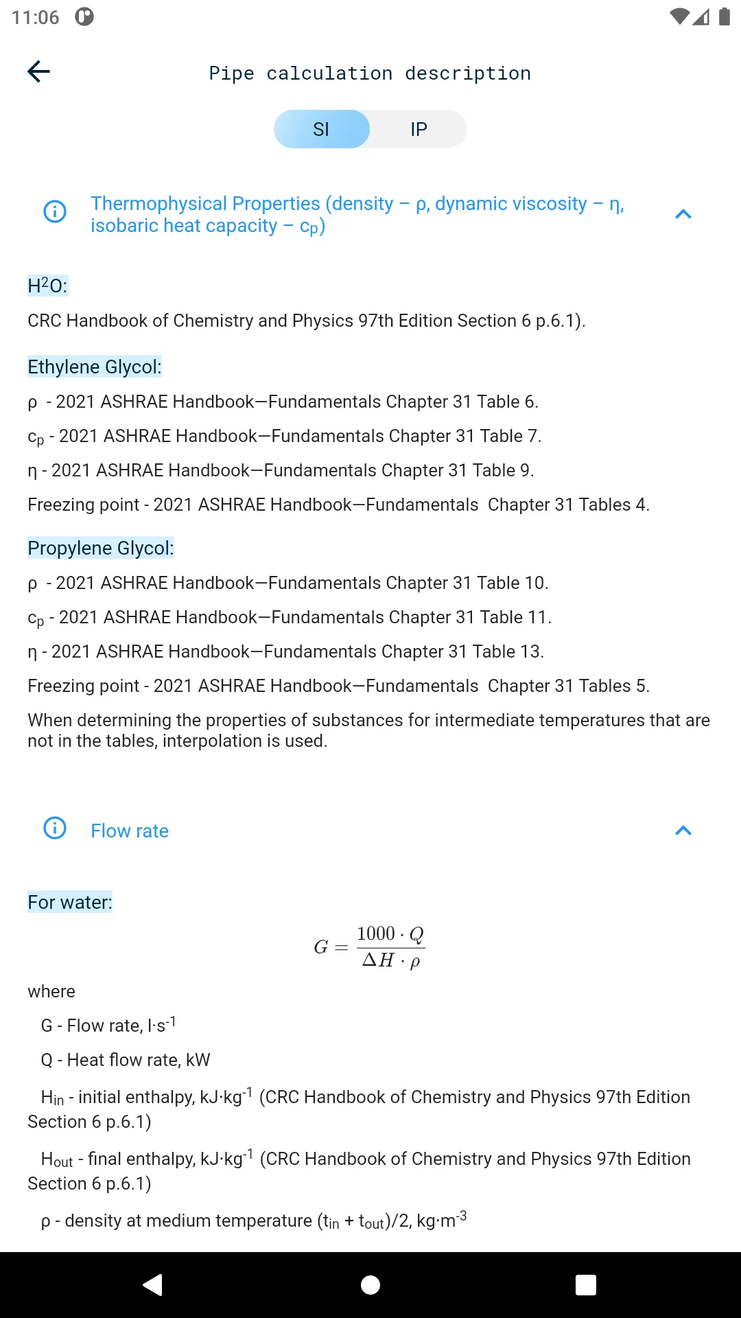 HVAC engineering calculator | Indus Appstore | Screenshot