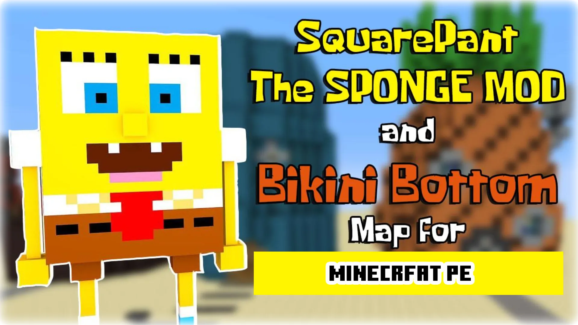 Mods SpongeBob for Minecraft | Indus Appstore | Screenshot