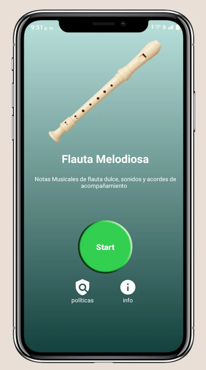 Flauta Melodiosa | Indus Appstore | Screenshot